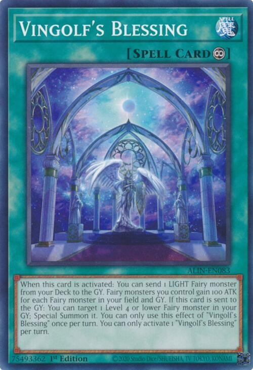 Vingolfs Blessing - ALIN-EN083 - Common - 1st Edition